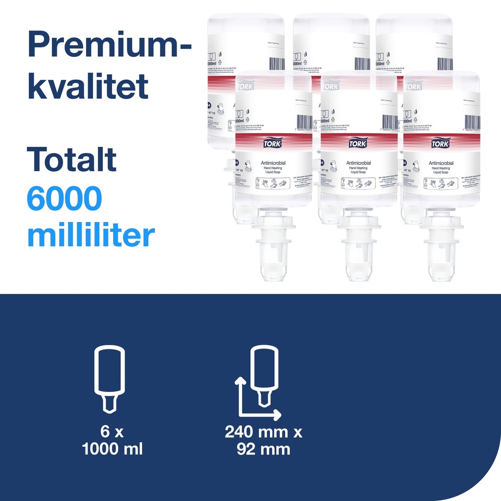 Tvål flyt. antimikrobiell S4