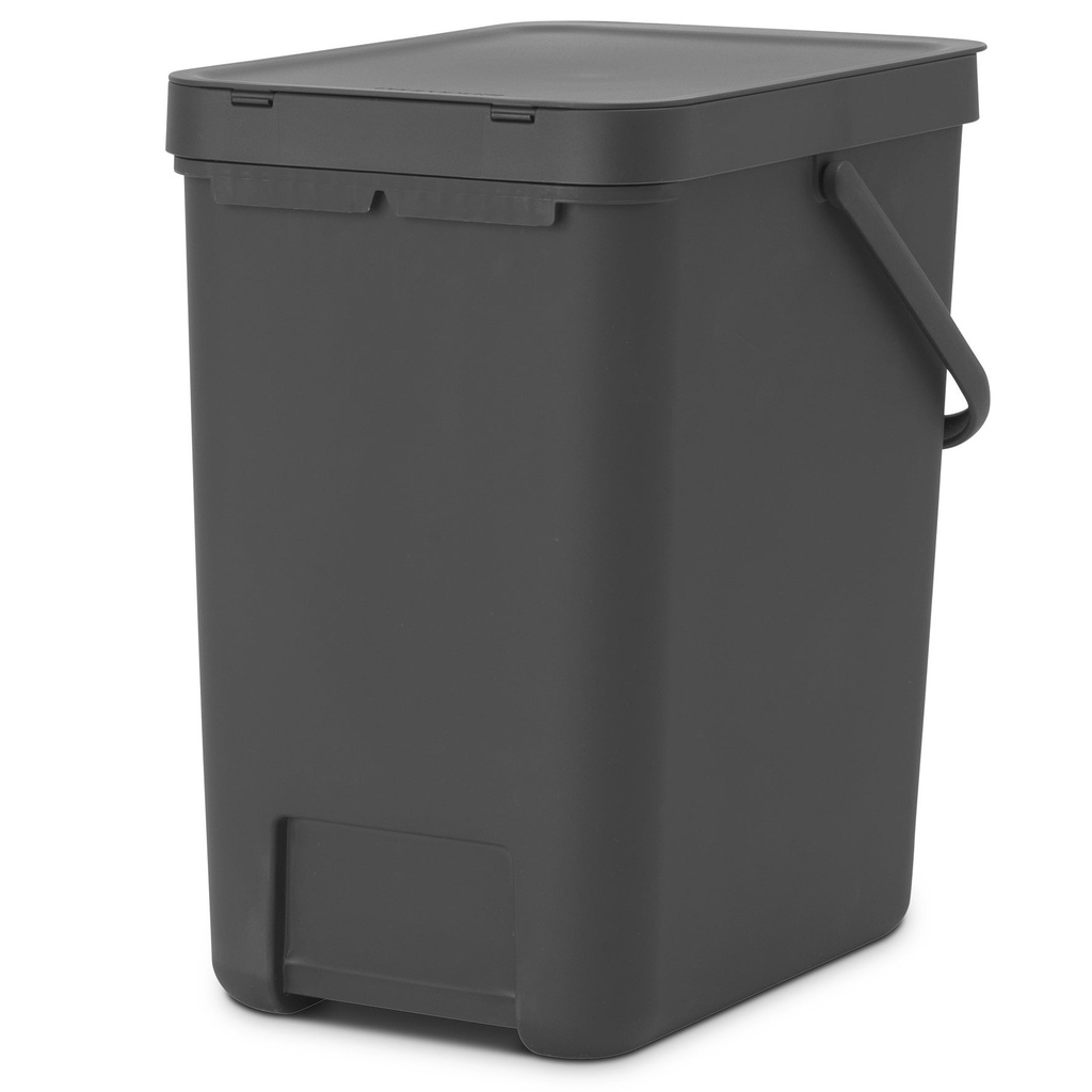 Avfallshink Sort&Go Grå 25L