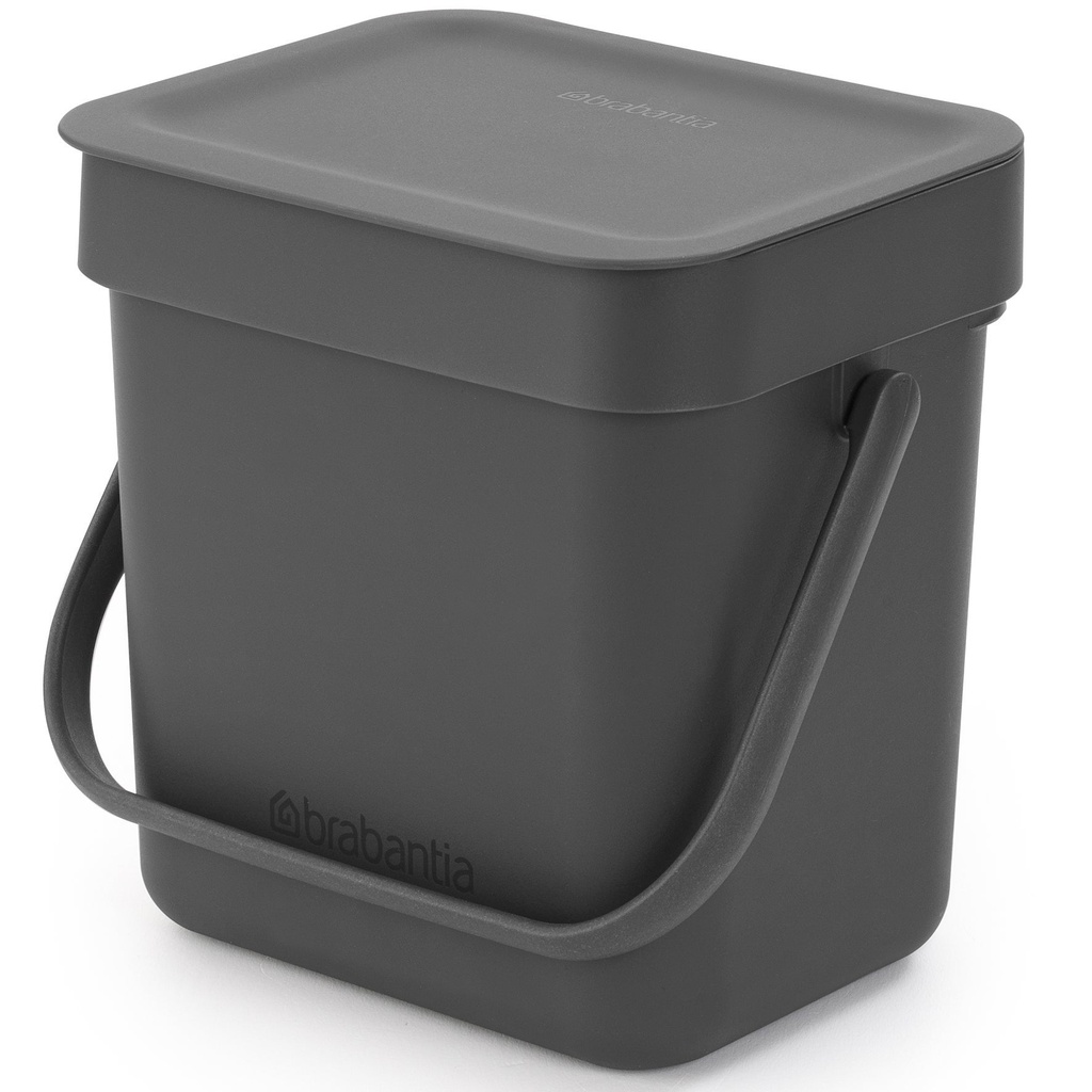 Avfallshink Sort&Go Grå 3L