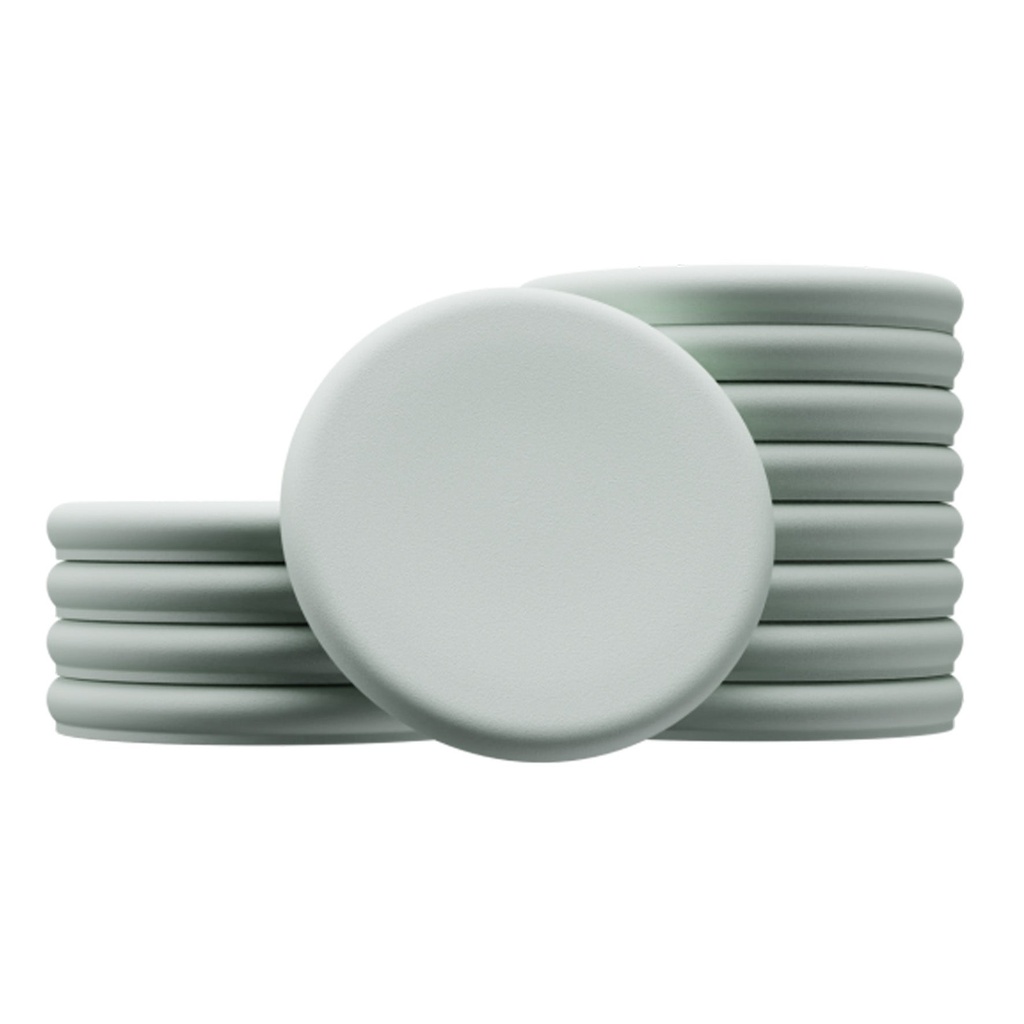 Magnet 30mm glastavlor sage gr