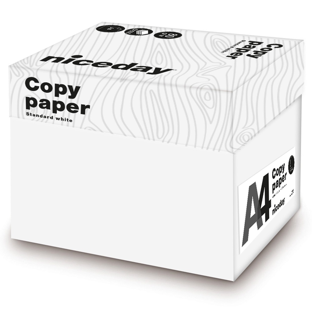Kopieringspapper 80g A4 Ohålat 500/fp