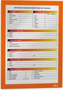 Duraframe A4 orange 2/fp