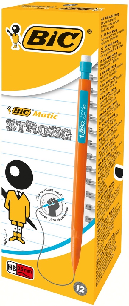 Stiftpenna Bic Matic 0,9mm 12f
