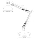 Lampa Architect svart