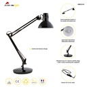 Lampa Architect svart