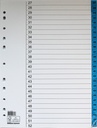 Register flikförstärkt A4 1-52