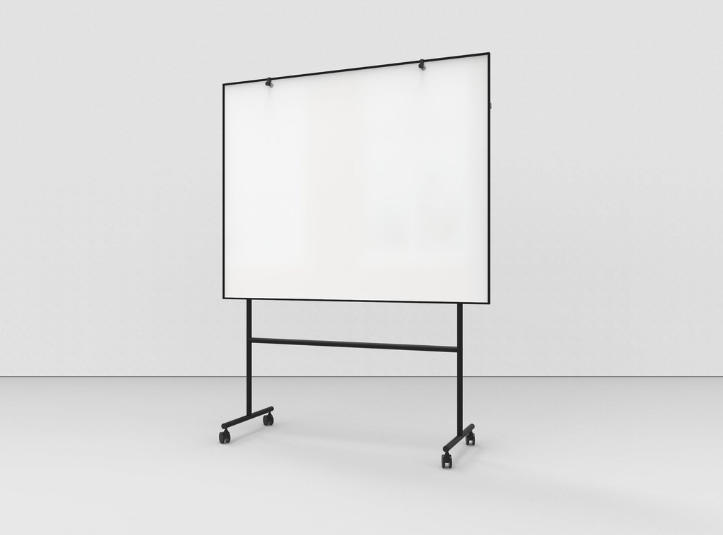One Mobil Whiteboard svart