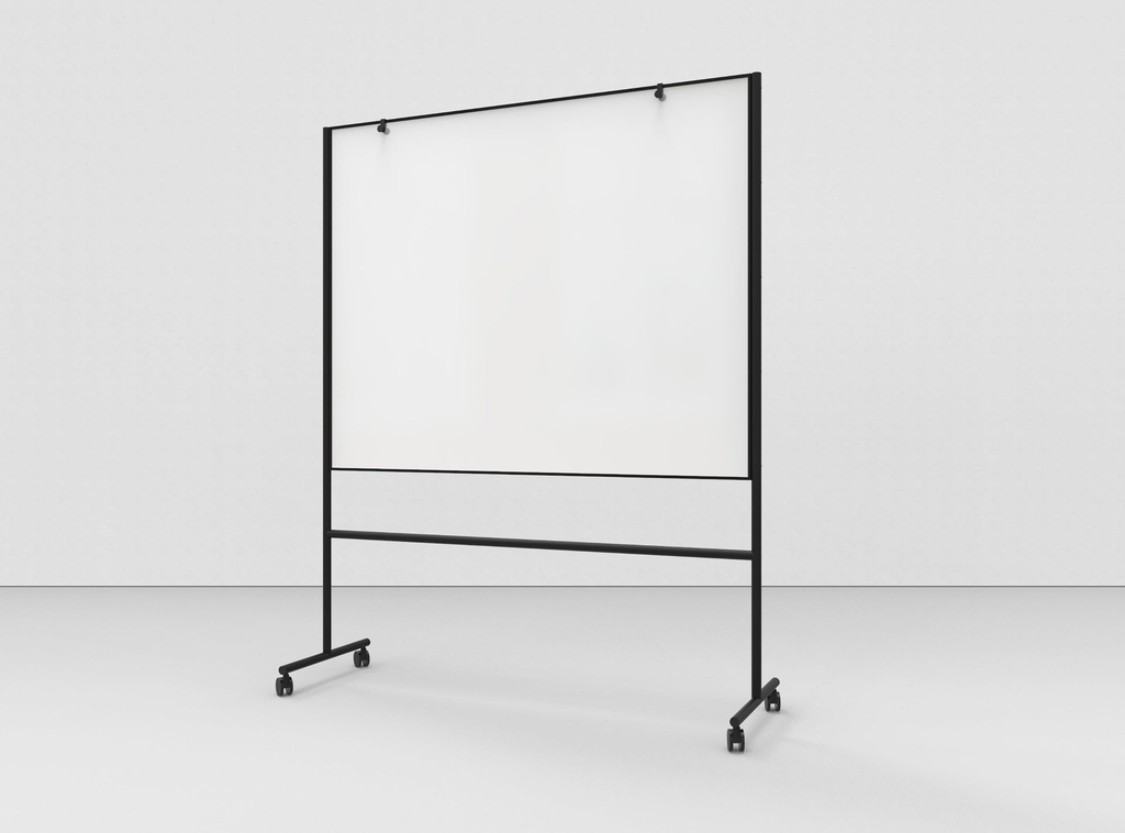 One Mobil Whiteboard svart