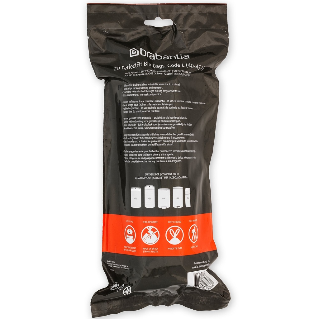 Avfallspåse PerfectFitL40-45L