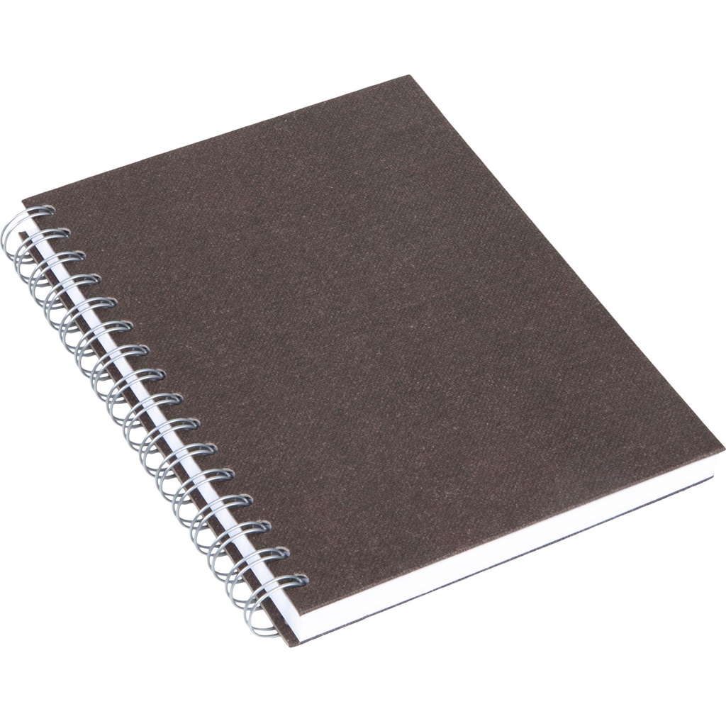 Bok Bigso A5 linj canvas brun