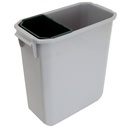 Plastkärl 9L grön insats