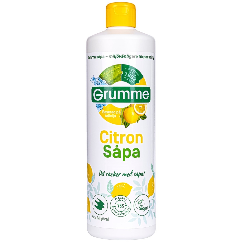 Såpa Citron Grumme 750ml