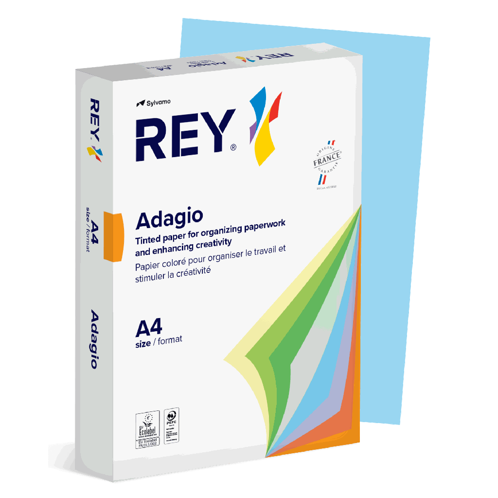 Adagio A4 80g bright blue 500f