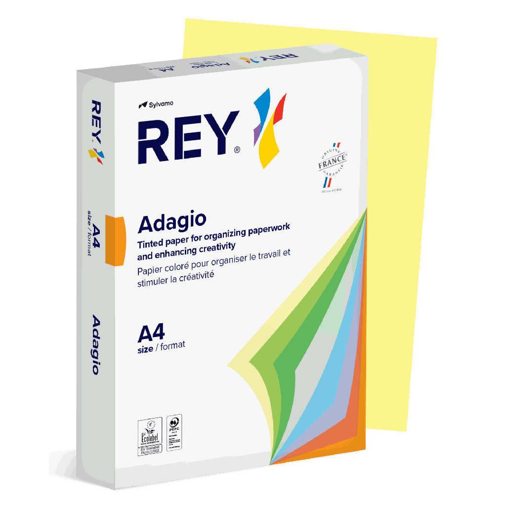 Adagio A4 80g canary 500/fp