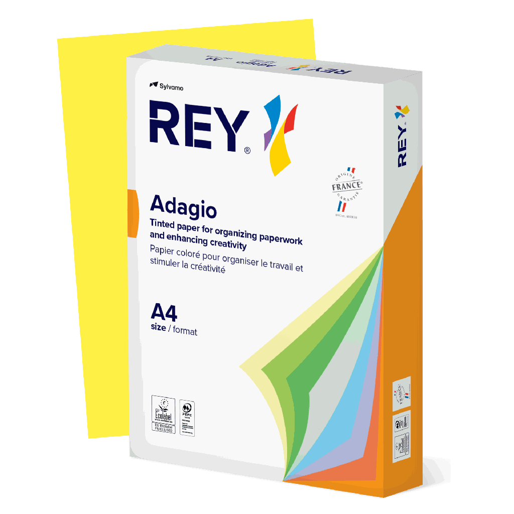 Adagio A4 80g yellow 500/fp