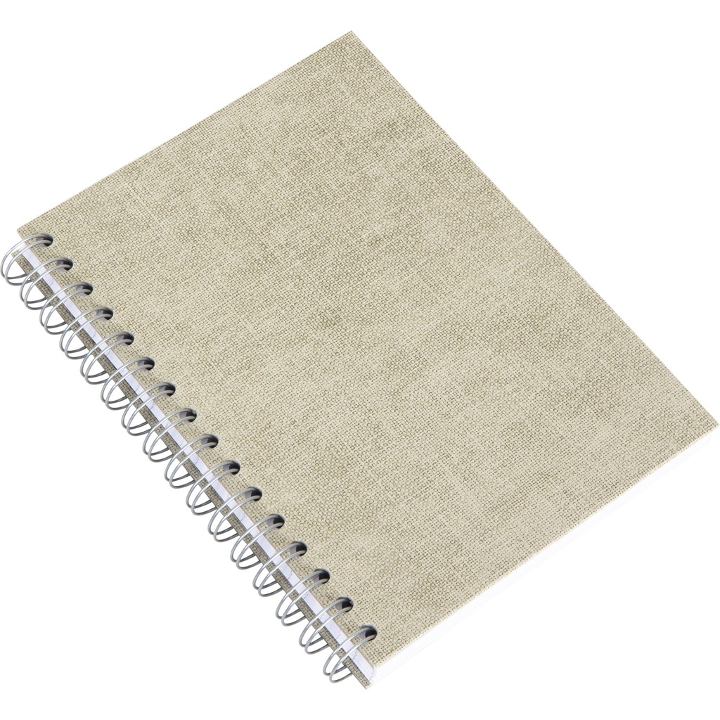 Bok Bigso A5 linj canvas linen