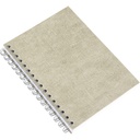 Bok Bigso A5 linj canvas linen