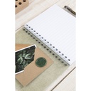 Bok Bigso A5 linj canvas linen