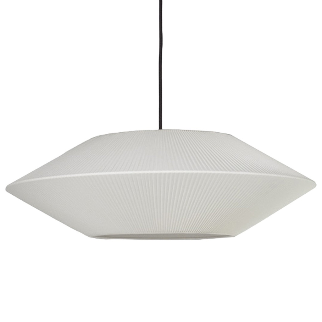 Pollux D58 plisserad off-white