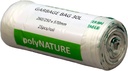 Soppåse Polynature 35l vit 20st/rl