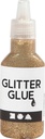 Glitterlim 25ml guld
