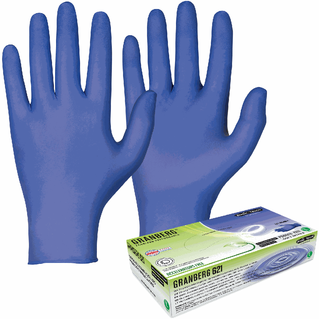 Handske Nitril acc.fria M 100/