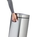 Soptunna stål sensor 21L