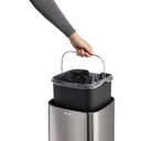 Soptunna stål sensor 21L