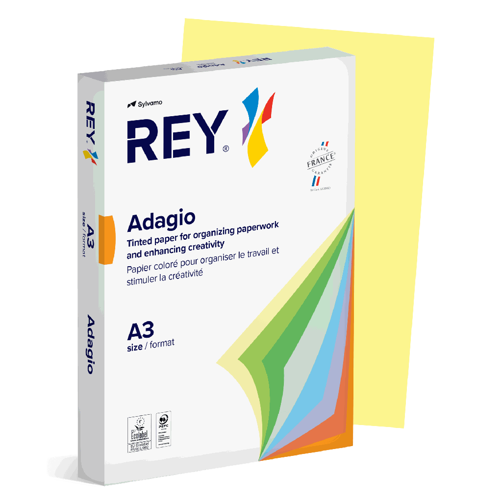 Adagio A3 80g canary 500/fp