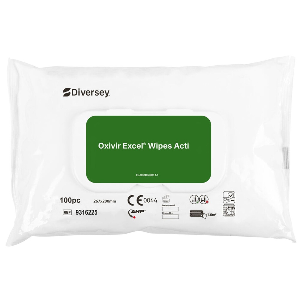 OXIVIR Excel Wipes 100 .st