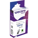 Märkband Wecare TZe 12mm sv/gr