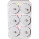 LED Värmeljus Charge  6-pack
