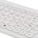 Tangentbord IP68 touchpad vit