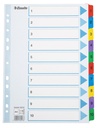 Register Esselte Mylar A4 1-10