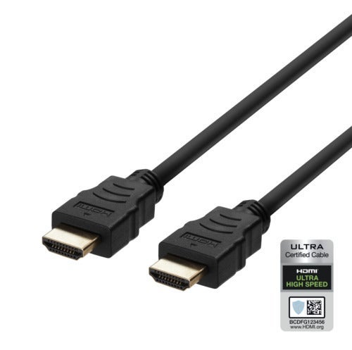 High Speed HDMI-kabel 1m sv