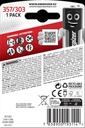 Klockbatteri S.oxid 357/303 1p