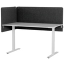 Bordsskärm Selma 800x650 svart
