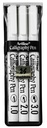 Kalligrafi Artline svart 3/set