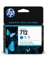 Bläck HP 712 Cyan