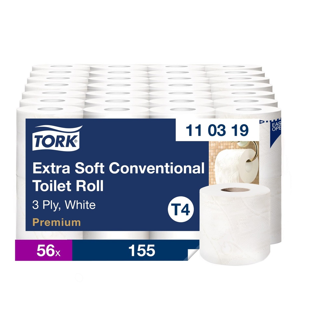 Toalettppr Tork Prem 3-lag 56/