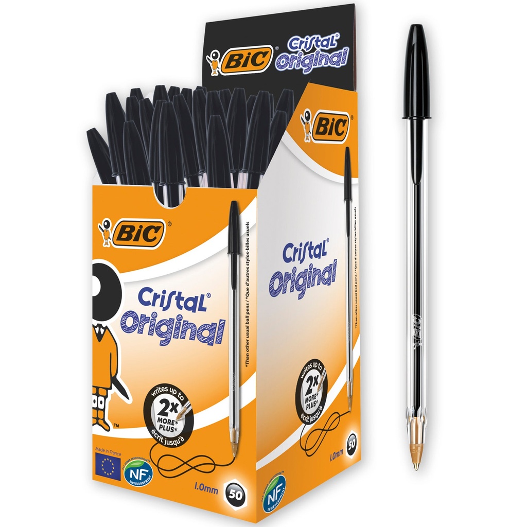Kulpenna Bic Cristal Med svart