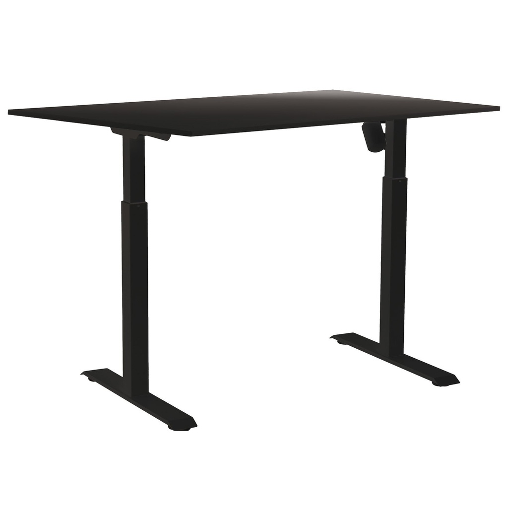 Skrivbord el ED-A l sv 140x80