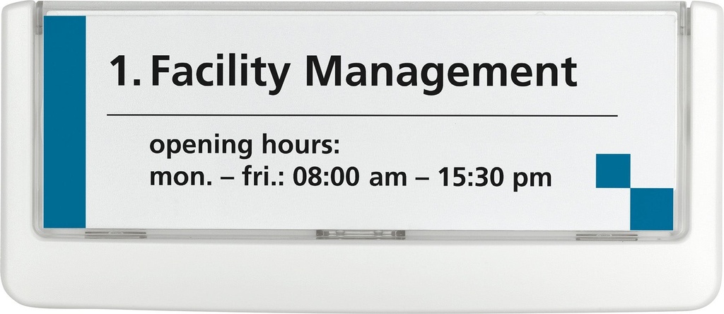 CLICK SIGN 149x52,5 vit