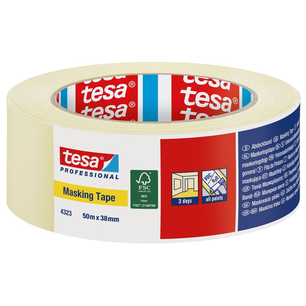 Maskeringstejp Tesa 50mx38mm