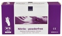 Handske Nitri Pudfri XS vi 150