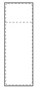 STE Transportetikett Thermo 105x251 mm med kvittodel