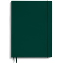 Ant.bok A4+ linj forest green