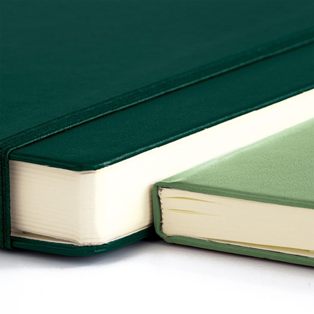 Ant.bok A4+ linj forest green