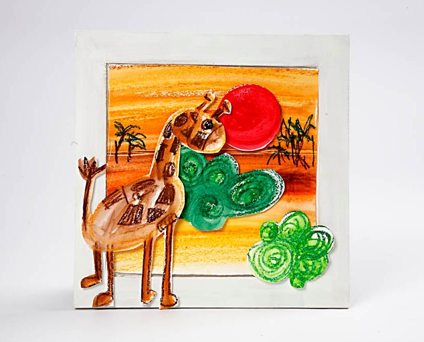 Collageram MDF 15x15cm