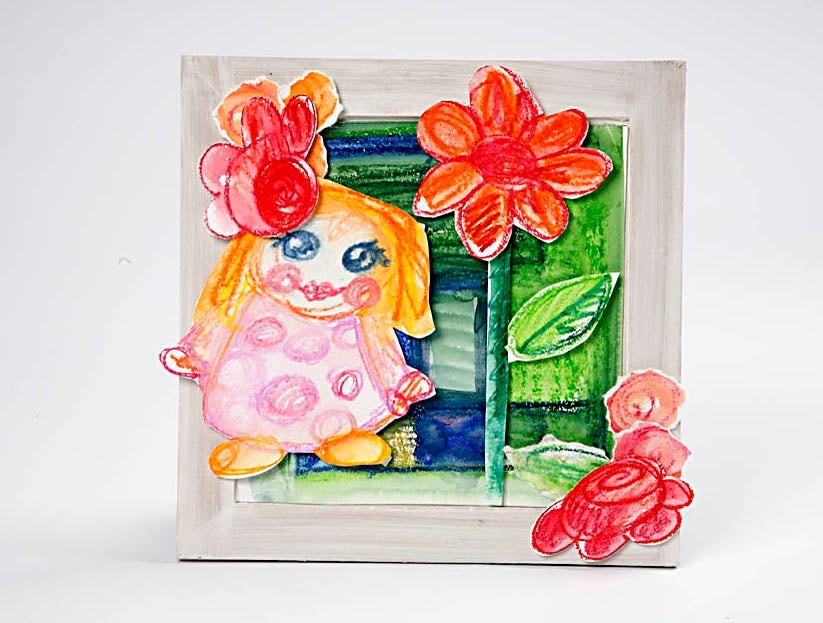 Collageram MDF 15x15cm
